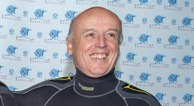 Patrici Bultó, conservador i director tècnic de l'Aquàrium de Barcelona. 