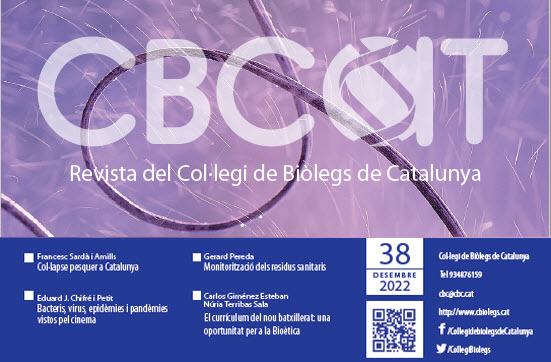 El nou número 38 de la revista CBCAT del Col·legi de Biòlegs de Catalunya ja està disponible #BiòlegsCAT Cuidem La Vida Cuidem La Professió.