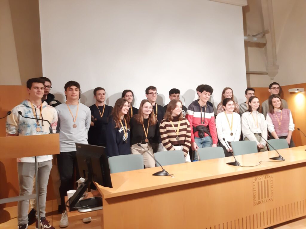 Enhorabona als guanyadors de la XIII edició de l'Olimpíada de Biologia de Catalunya!!