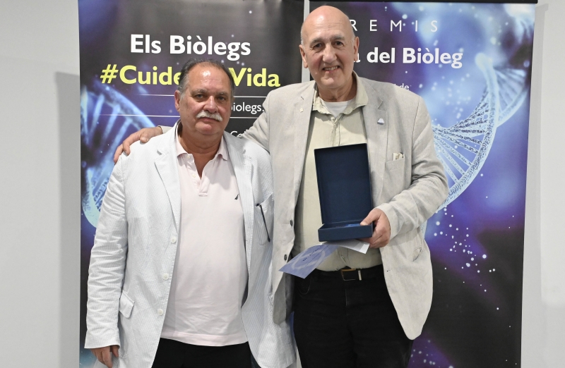 Jorge Diogène premi recerca i investigació dia del biòleg 2024
