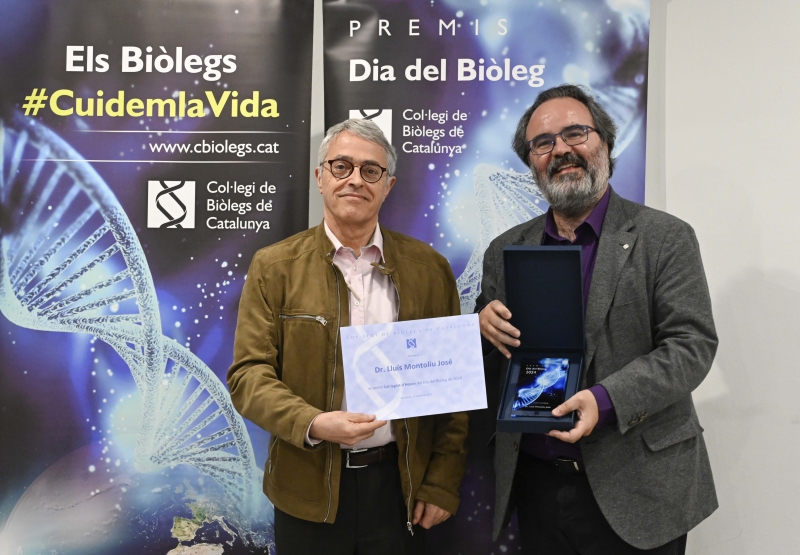 Premi d'Honor Dia del Biòleg 2024. Lluís Montoliu