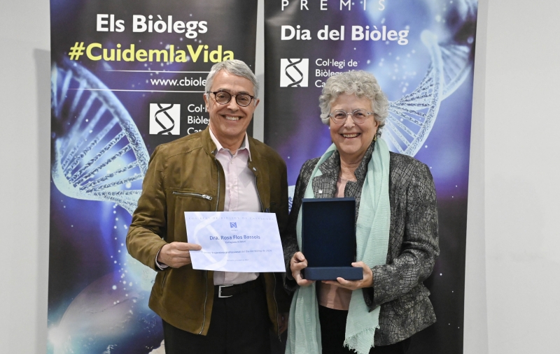 Premi Dia del Biòleg per la trajectòria professional Rosa Flos