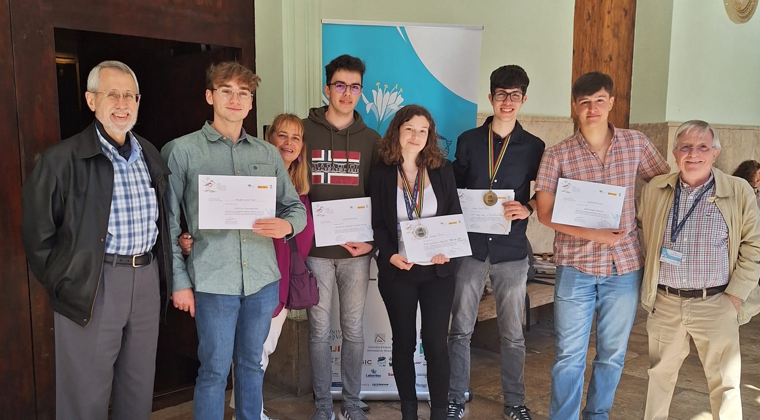 representants catalans a l' olimpíada espanyola de biologia