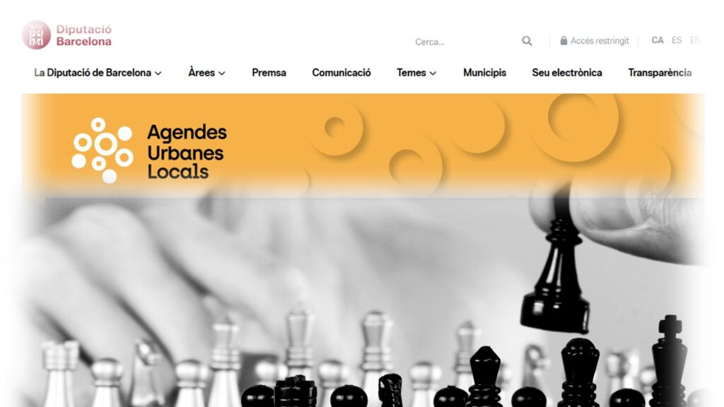 Defensa professionals de la Biologia Diputació de Barcelona Agendes Urbanes Locals